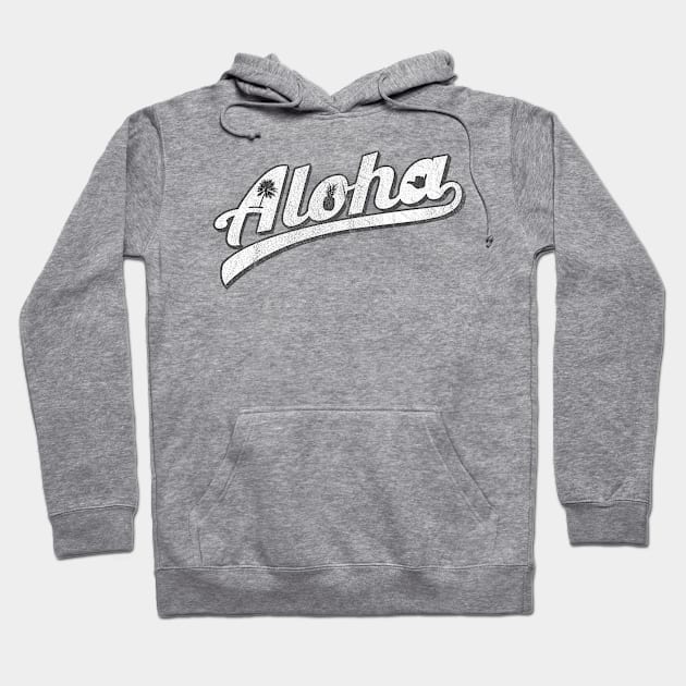 Aloha - Palm Tree, Pineapple, Shaka Hoodie by ArtDiggs